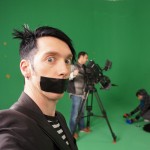 Tape green room