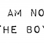 Boy plain white